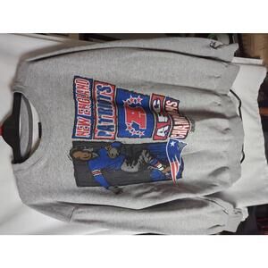 Vintage Starter New England Patriots AFC Champions Sweatshirt 1997 Size XL